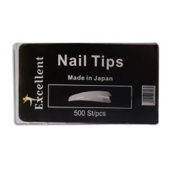 تیپ ناخن 500 عددی رنگ شیری