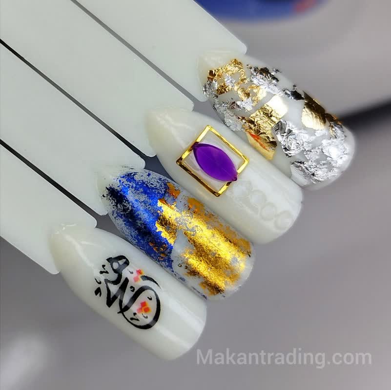 آموزش طراحی ناخن آماده