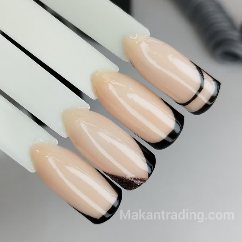 آموزش طراحی ناخن فرنچ