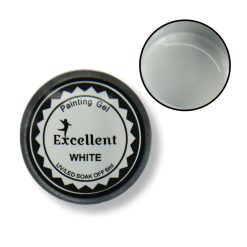 پینت ژل (ژل طراحی) رنگ مشکی اکسلنت Excellent