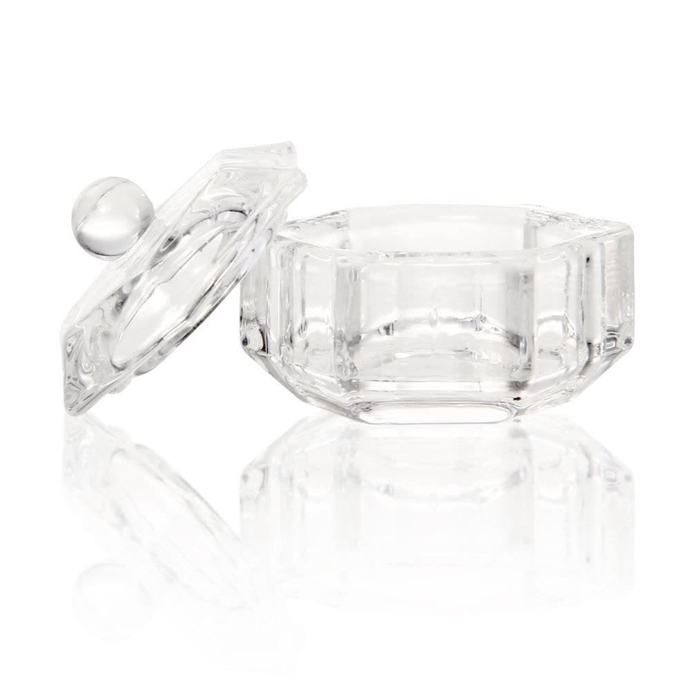 00103003-2 گوده شیشه ای (لیکوئید/کلینزر) درب دار