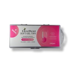 تیپ ژل (ژلیکس) کاشت ناخن مدل مربع متوسط