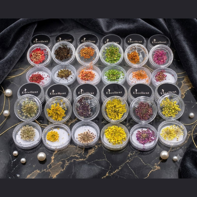ديزاين گل خشك بزرگ (بسته ۱۲ عددی) - Image 4