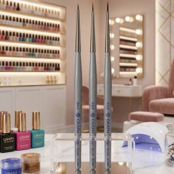 ست 3 عددی قلم طراحی دسته چوبی برند گراف Graph - Image 4